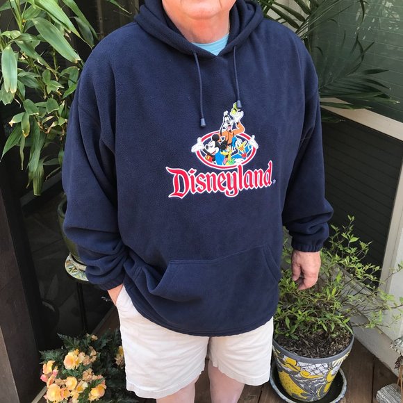 Disney Other - DISNEYLAND | Vintage Men's / Unisex Fleece Sweatshirt - XXL